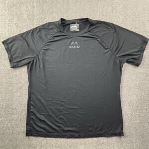 Kuiu Shirt Adult Large Black Short Sleeve Active Outdoor Casual Men's